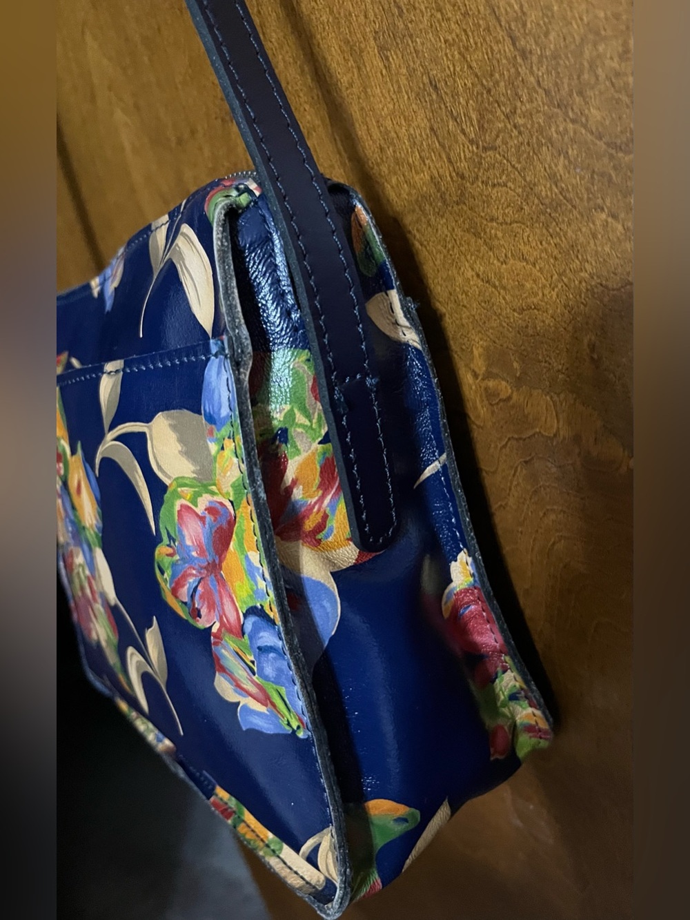 PATRICIA NASH HARPER TOTE “LA FLEUR” CROSSBODY BAG LiKE NEW CONDITION - Picture 9 of 15